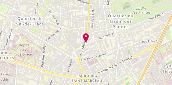 Plan de La Comédia, 107 Rue Monge, 75005 Paris