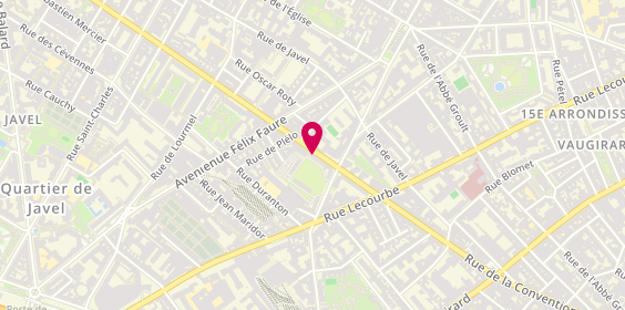 Plan de La Régina, 128 Rue de la Convention, 75015 Paris
