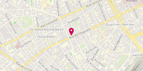Plan de Pizza Hut, 228 Rue de Vaugirard, 75015 Paris