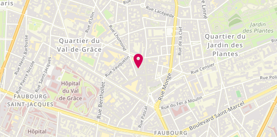Plan de Golosino, 4 square Vermenouze, 75005 Paris