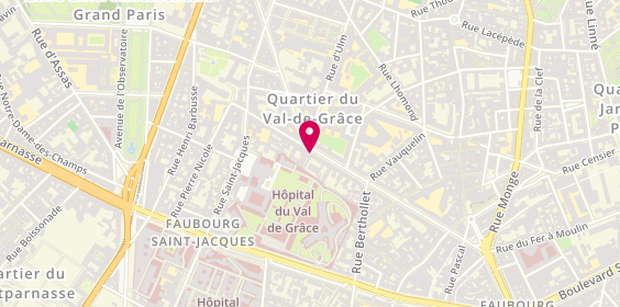 Plan de I Diavolehi, 73 Rue Claude Bernard, 75005 Paris
