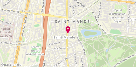 Plan de Dizengoff, 39 avenue du Général de Gaulle, 94160 Saint-Mandé