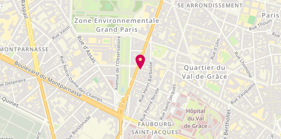 Plan de Pizza Hut, 129 Boulevard Saint-Michel, 75005 Paris