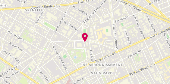 Plan de Le Bugatti, 1 Rue Dr Jacquemaire Clemenceau, 75015 Paris