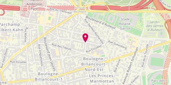 Plan de Montecatini, 11 Rue Bartholdi, 92100 Boulogne-Billancourt
