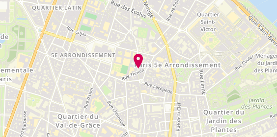 Plan de Amore e Gusto, 47 Rue Descartes, 75005 Paris