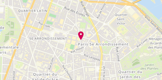 Plan de La Scarpetta, 29 Rue Descartes, 75005 Paris