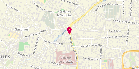 Plan de Web Pizza Garches, 29 Rue de la Prte Jaune, 92380 Garches