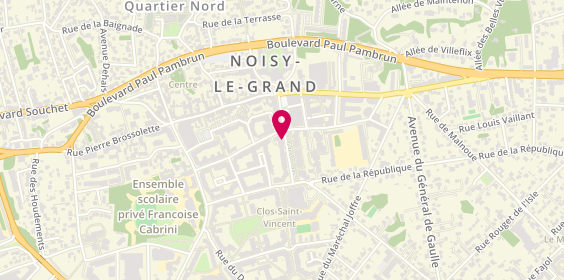 Plan de Pizza Hotimes, 16 avenue Aristide Briand, 93160 Noisy-le-Grand