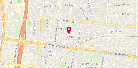 Plan de Golden Pizza Vincennes, 28 Rue des Laitières, 94300 Vincennes