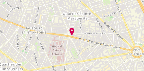 Plan de Joayo, 239 Rue du Faubourg Saint-Antoine, 75011 Paris