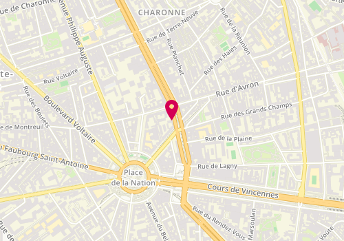 Plan de Pizzarium, 27 Boulevard Charonne, 75011 Paris