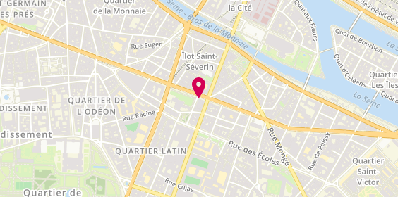 Plan de La Sirena, Boulevard Saint-Germain 73, 75005 Paris