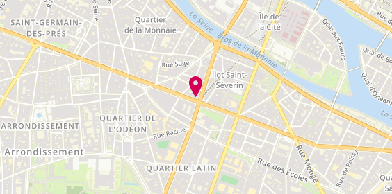 Plan de Pizza Del Arte, 20 Boulevard Saint-Michel, 75006 Paris