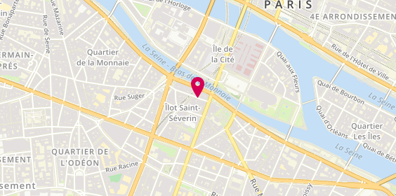 Plan de Il Gigolò, 11 Rue de la Huchette, 75005 Paris