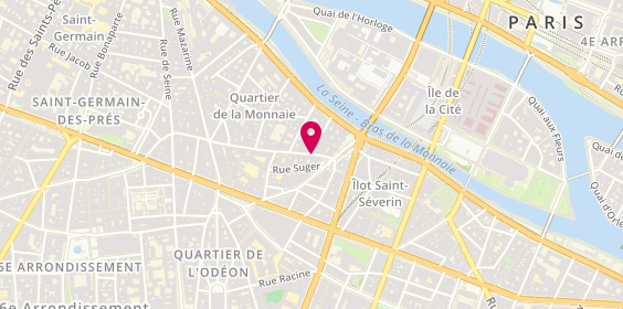 Plan de L'Isolotto, 25 Rue Saint-André des Arts, 75006 Paris