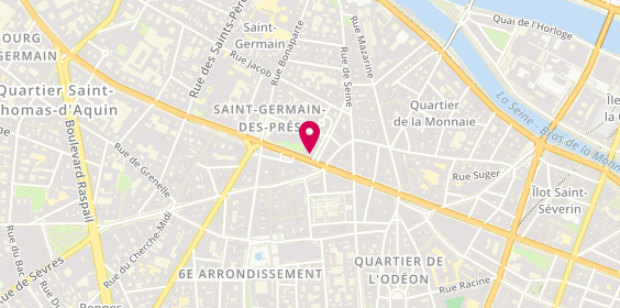 Plan de Agata, 168 Boulevard Saint-Germain, 75006 Paris