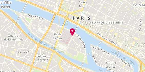 Plan de Café Leone, 5 Rue d'Arcole, 75004 Paris
