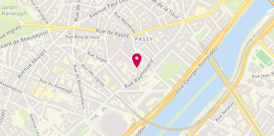 Plan de Pizza Hut, 5 Rue de l'Annonciation, 75016 Paris