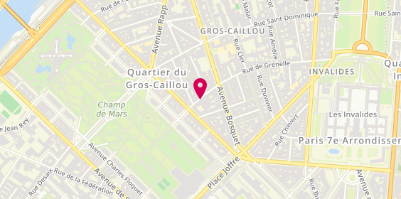 Plan de Angelo Pizzeria, 197 Rue de Grenelle, 75007 Paris