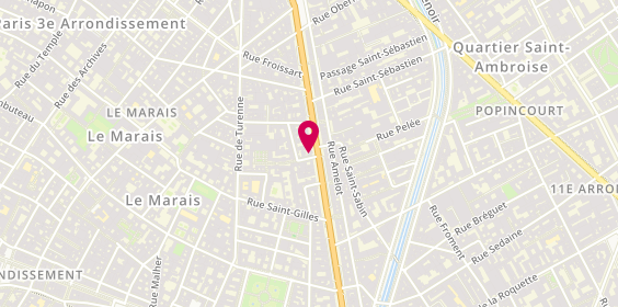 Plan de Grazie, 91 Boulevard Beaumarchais, 75003 Paris