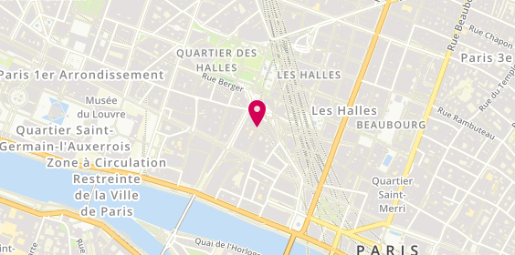Plan de La Tavola Calda, 39 Rue des Bourdonnais, 75001 Paris