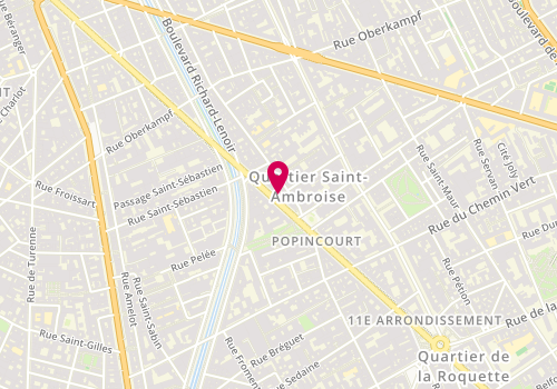 Plan de Pizza 67, 67 Boulevard Voltaire, 75011 Paris