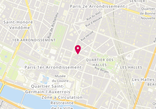 Plan de Iovine's, 7 Bis Rue du Colonel Driant, 75001 Paris
