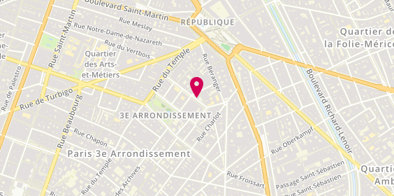 Plan de Le Caffé Soprano, 2 Rue Dupetit Thouars, 75003 Paris