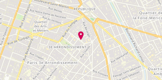 Plan de Cafe Soprano, 2 Rue Dupetit-Thouars, 75003 Paris