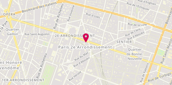 Plan de Pizzeria Popolare, 111 Rue Réaumur, 75002 Paris