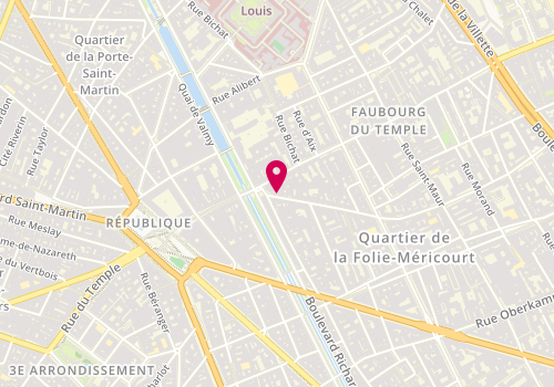 Plan de Sonny's Pizza, 5 Rue Fontaine au Roi, 75011 Paris