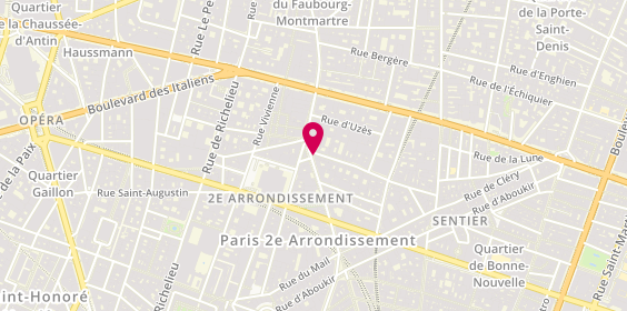 Plan de Ademi Montmartre, 156 Rue Montmartre, 75002 Paris