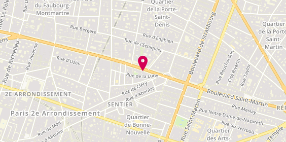 Plan de Pratolina, 11 Boulevard de Bonne Nouvelle, 75002 Paris