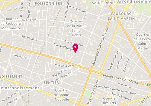 Plan de Sofia, 20 Rue de Mazagran, 75010 Paris