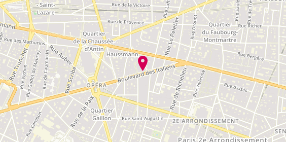Plan de La Citadelle, 24 Boulevard des Italiens, 75009 Paris