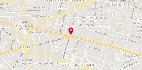 Plan de Mcdonald's, 20 Boulevard Montmartre, 75009 Paris