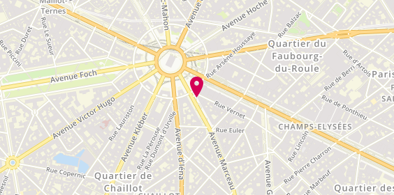 Plan de Lucas, 82 avenue Marceau, 75008 Paris