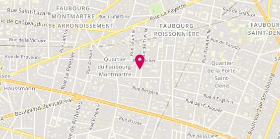 Plan de Le Bookie, 15 Rue de Trévise, 75009 Paris
