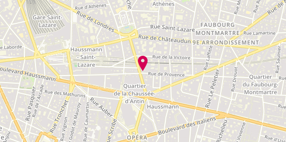 Plan de Italien S Cafe - Stan & Co, 66 Rue de Provence, 75009 Paris