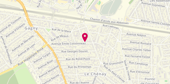 Plan de Giovanni Restauration, 8 Avenue Emile Cossonneau, 93220 Gagny