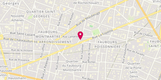Plan de Mcdonald's, 65 Rue la Fayette, 75009 Paris