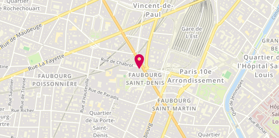 Plan de G2L, 85 Boulevard Magenta, Bis, 75010 Paris