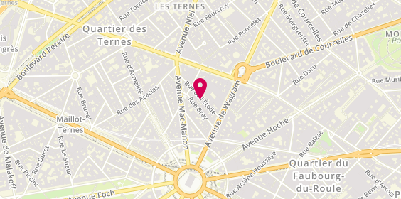 Plan de Trionfo, 11 Rue de l'Étoile, 75017 Paris