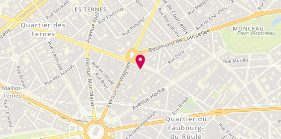 Plan de Del Papa, 233 Bis Rue du Faubourg Saint-Honoré, 75008 Paris