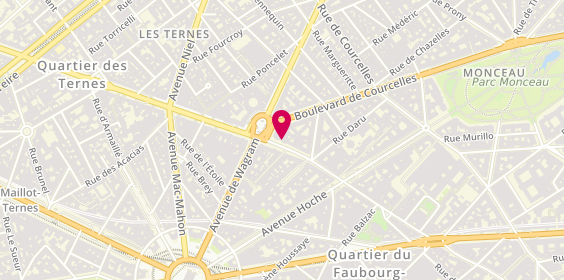 Plan de La Mascotte, 270 Rue du Faubourg Saint-Honoré, 75008 Paris