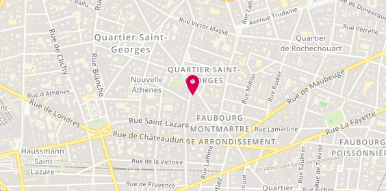 Plan de Chez Vincent, 56 Rue Saint-Georges, 75009 Paris