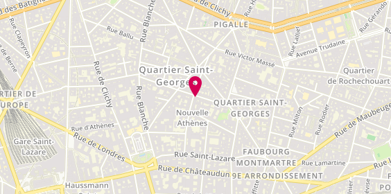 Plan de Le Comptoir Boutary, 32 Rue Catherine de la Rochefoucauld, 75009 Paris