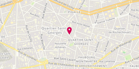 Plan de Magnà, 48 Rue Notre Dame de Lorette, 75009 Paris