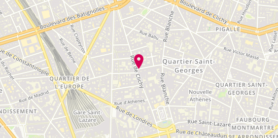 Plan de Gustomassimo Paris, 19 Rue Moncey, 75009 Paris